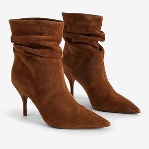 new leather boots with tag, size 7,